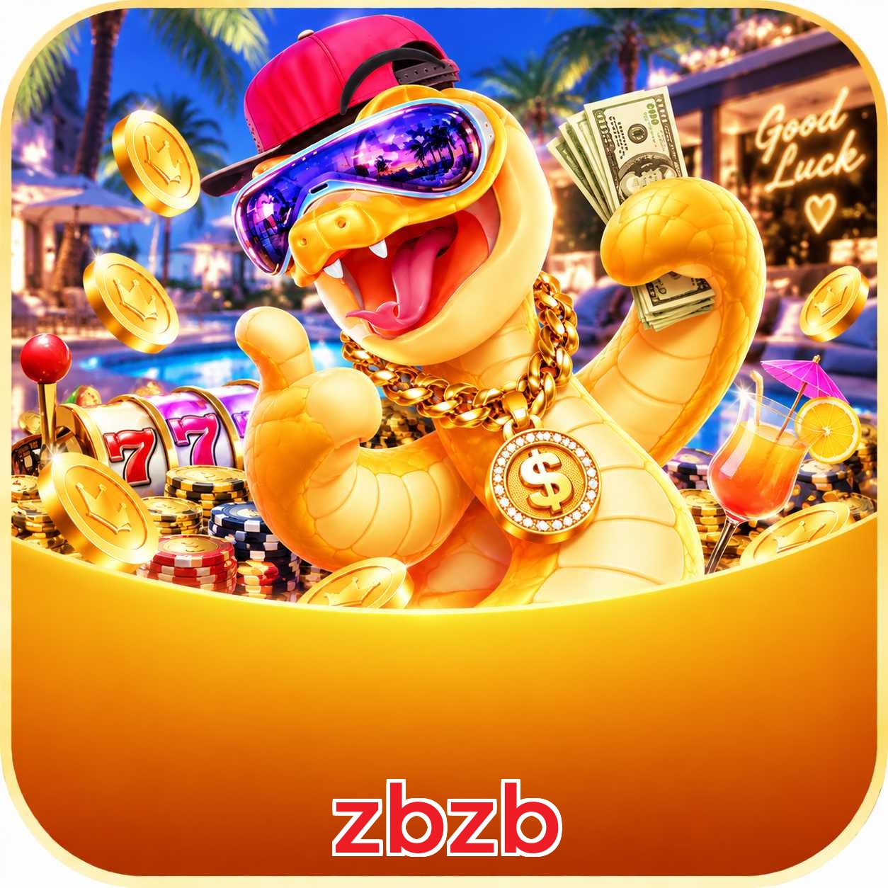 Aplicativo zbzb para Android e iOS com interface completa